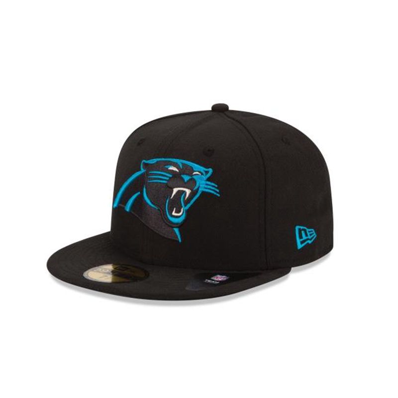 NFL Carolina Panthers 59Fifty Fitted (MRL5703) - Black New Era Caps